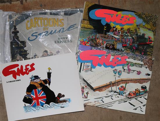 Giles Annuals vols 5 to 48 + Nurse(-)